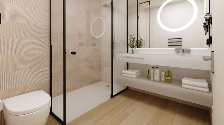 Hotel Rosamar Bathroom