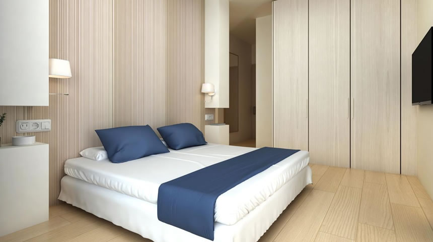 Hotel Rosamar Bedroom1