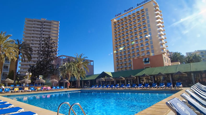 Hotel Servigroup Pueblo Benidorm Hotel View